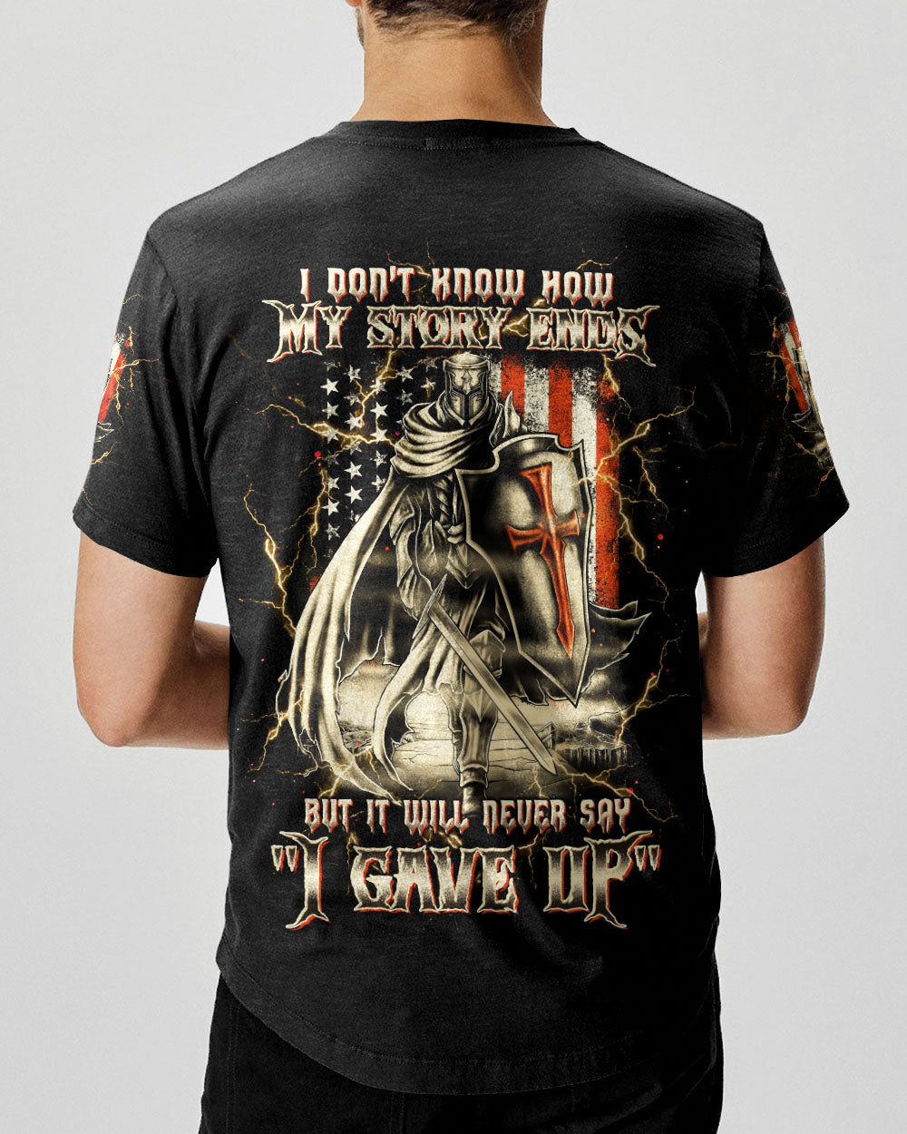 I Don't Know How My Story Ends Warrior Men's All Over Print Shirt - Tltw1405254