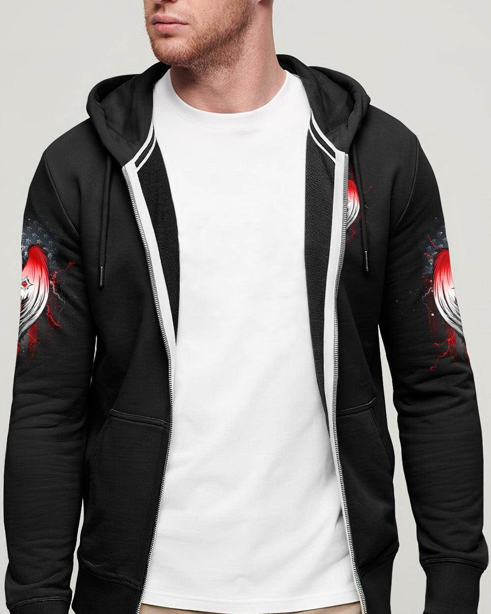Forgiven Cross Wings Men's All Over Print Shirt - Tltw1803255