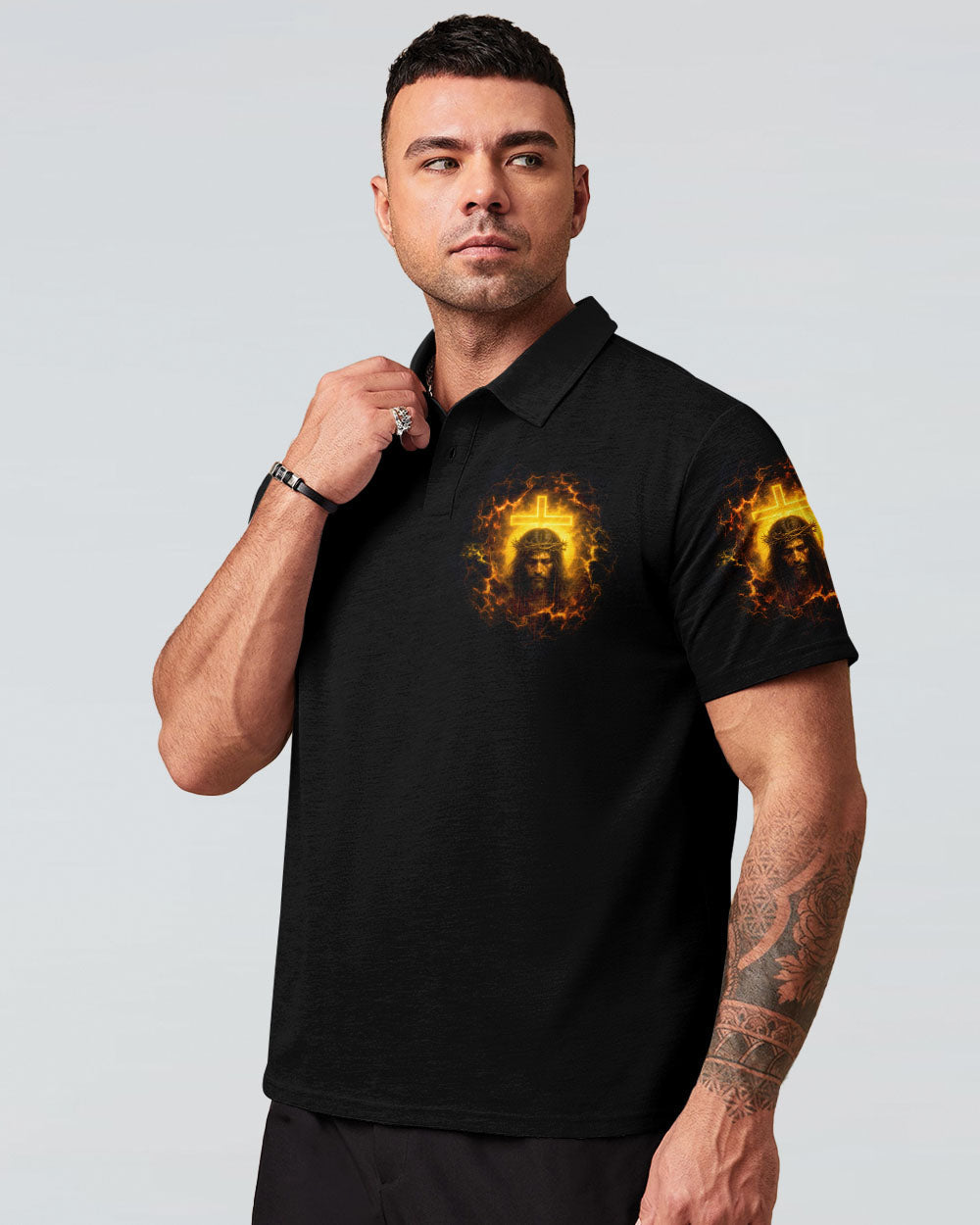I Serve The Only King Men's All Over Print Shirt - Tltw2506253