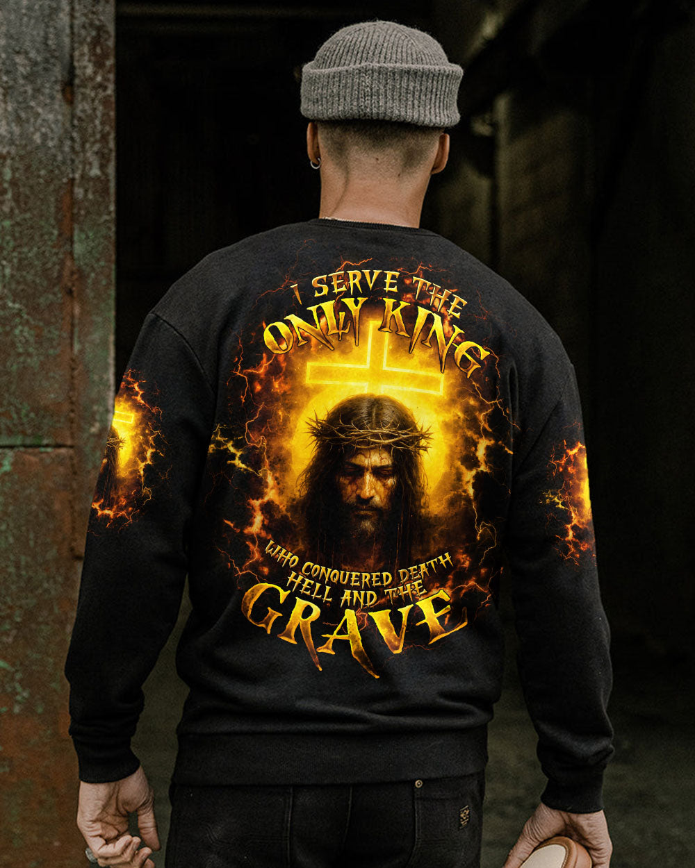 I Serve The Only King Men's All Over Print Shirt - Tltw2506253