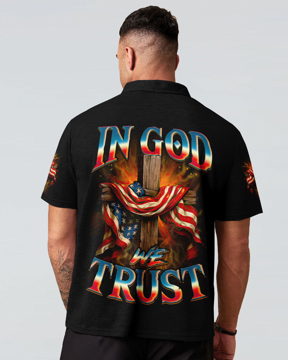 In God We Trust Men's All Over Print Shirt - Tyqy2205253