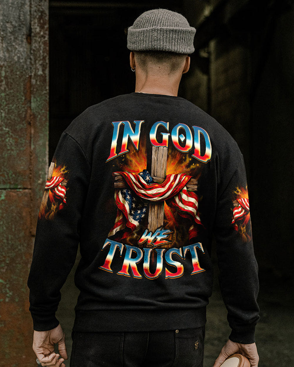In God We Trust Men's All Over Print Shirt - Tyqy2205253
