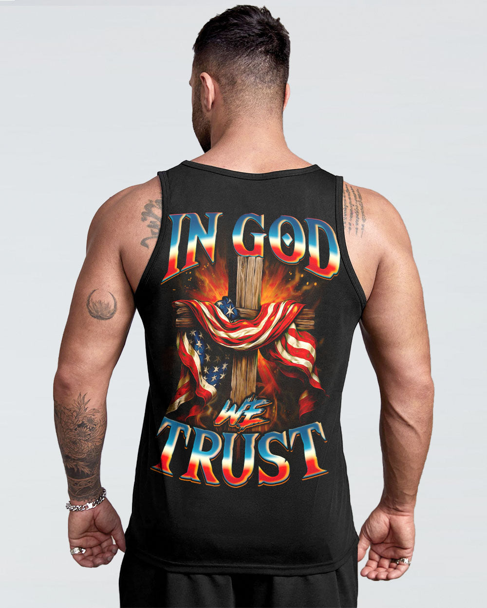 In God We Trust Men's All Over Print Shirt - Tyqy2205253
