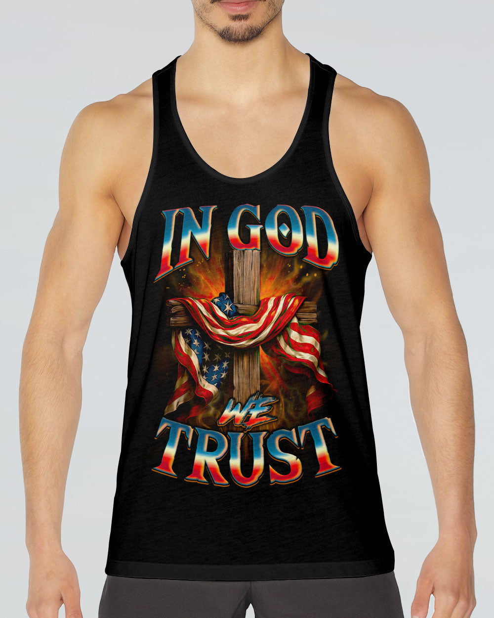 In God We Trust Men's All Over Print Shirt - Tyqy2205253