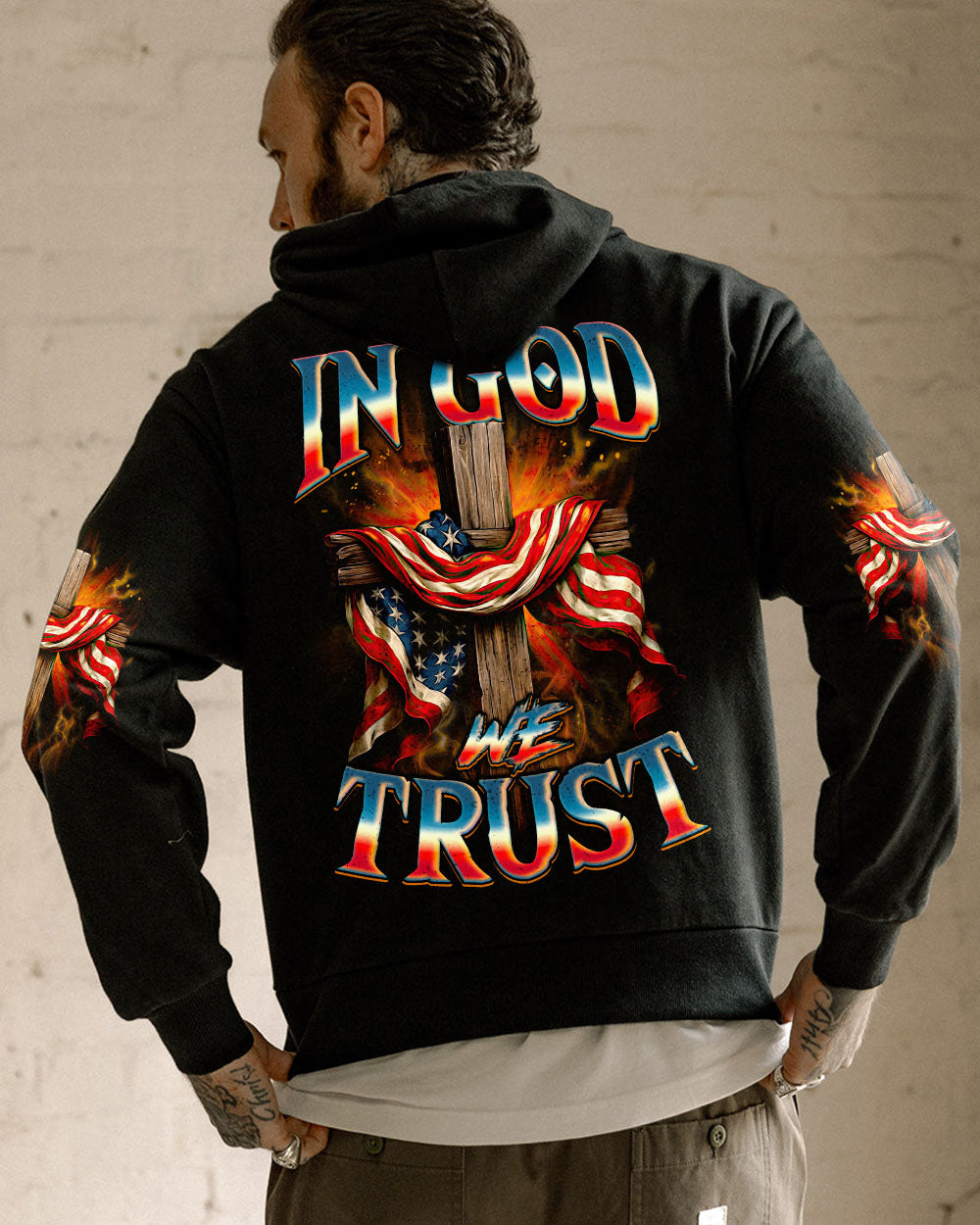 In God We Trust Men's All Over Print Shirt - Tyqy2205253