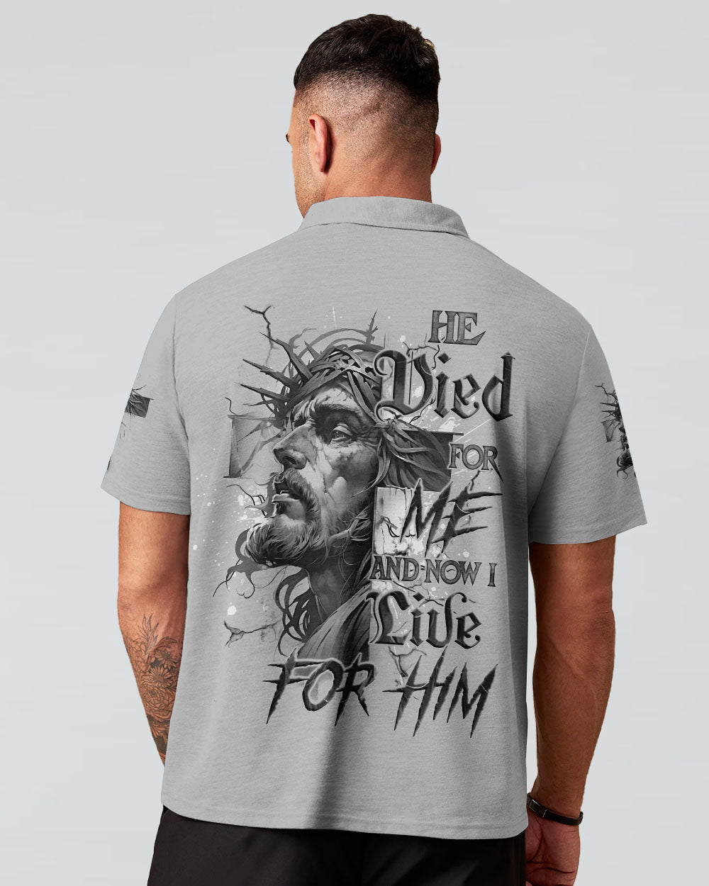 He Died For Me Men's All Over Print Shirt - Tyqy2603254