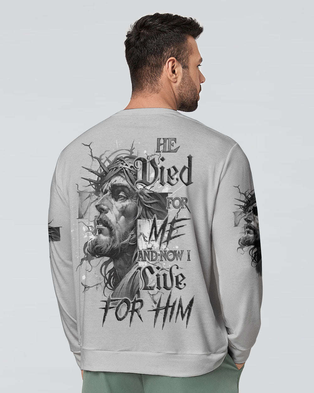 He Died For Me Men's All Over Print Shirt - Tyqy2603254