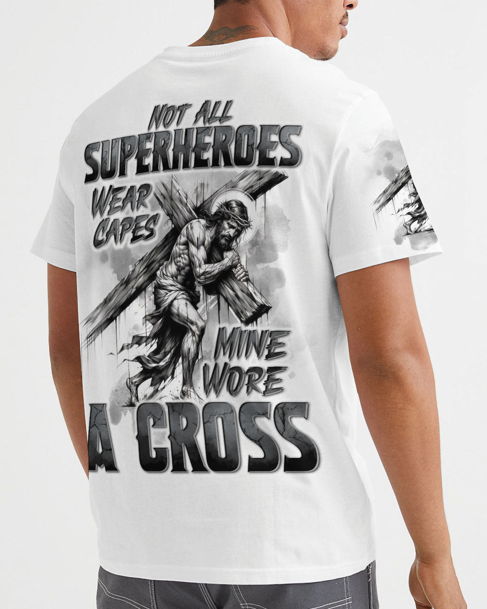 Not All Superheroes Wear Capes Men's All Over Print Shirt - Tytd1803251