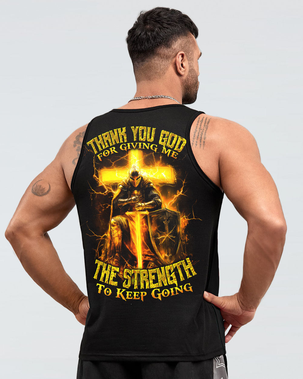 Thank You God Men's All Over Print Shirt - Tytd1904251