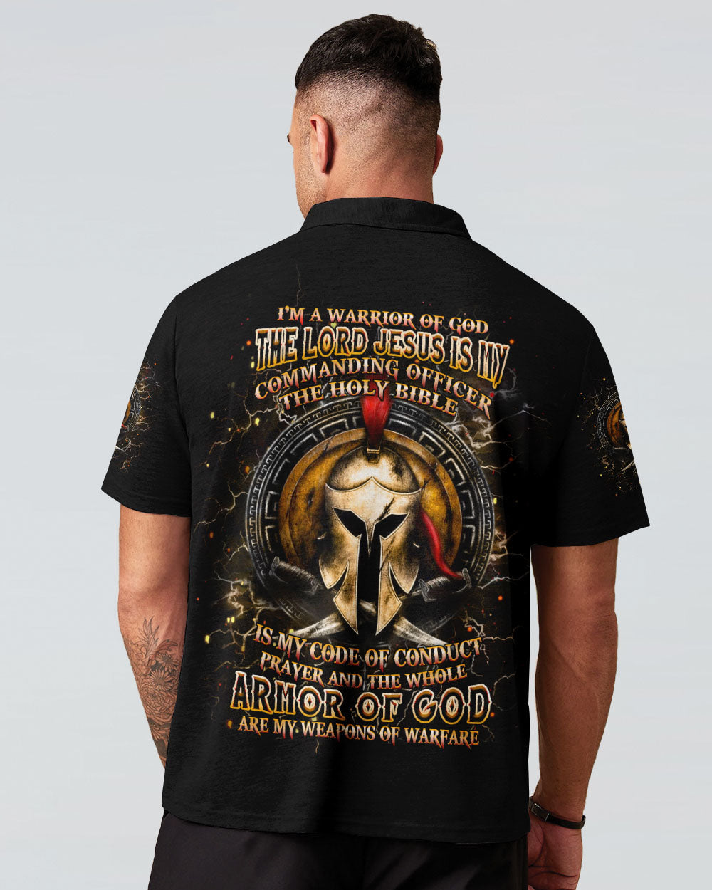I'm A Warrior Of God Men's All Over Print Shirt - Yhhn0204253