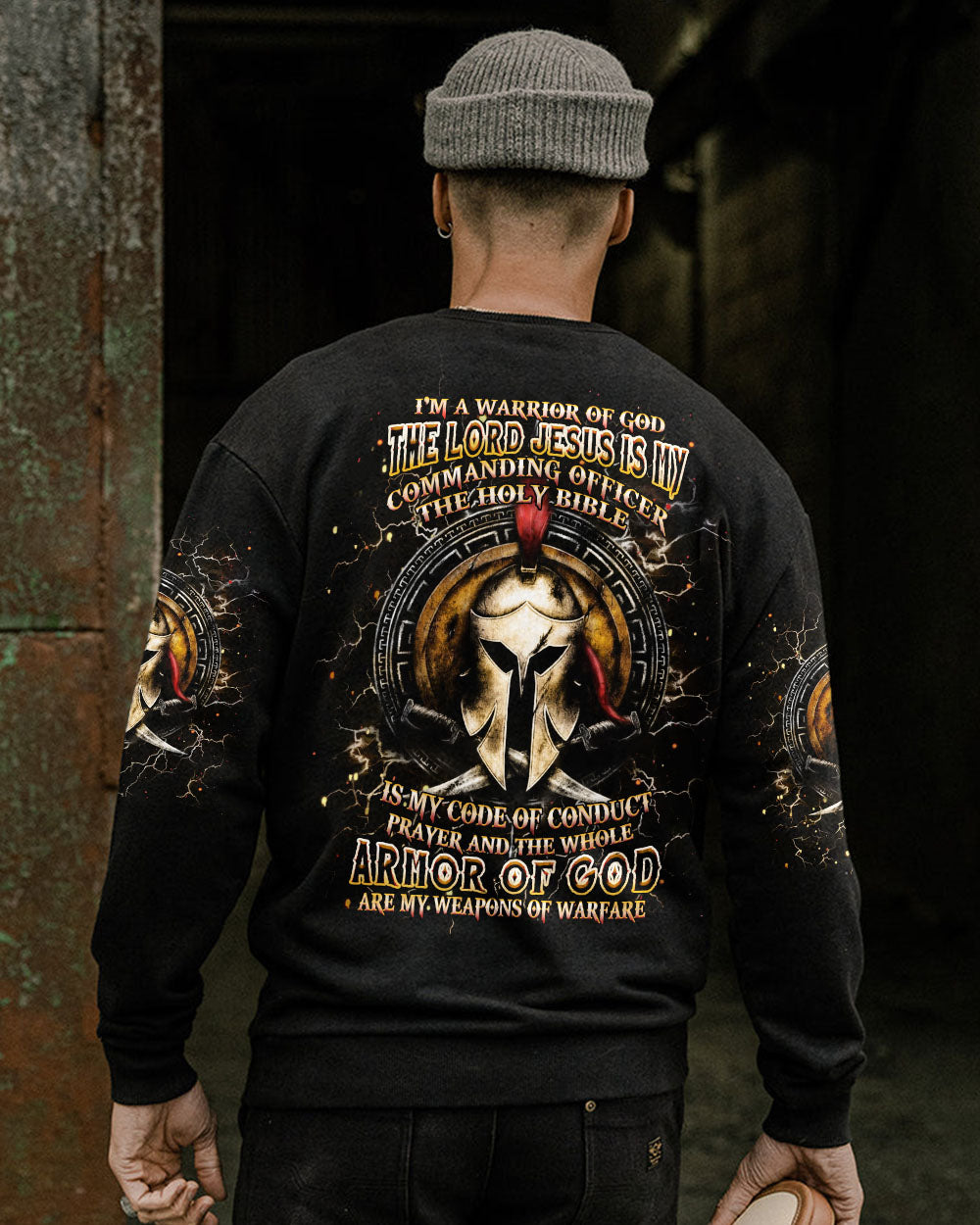 I'm A Warrior Of God Men's All Over Print Shirt - Yhhn0204253