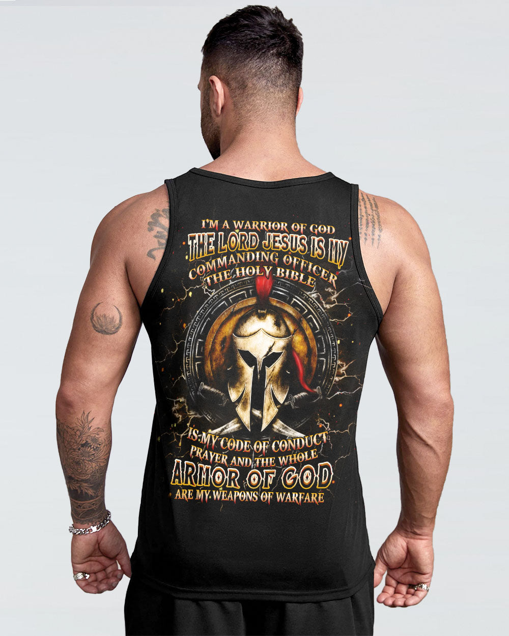 I'm A Warrior Of God Men's All Over Print Shirt - Yhhn0204253