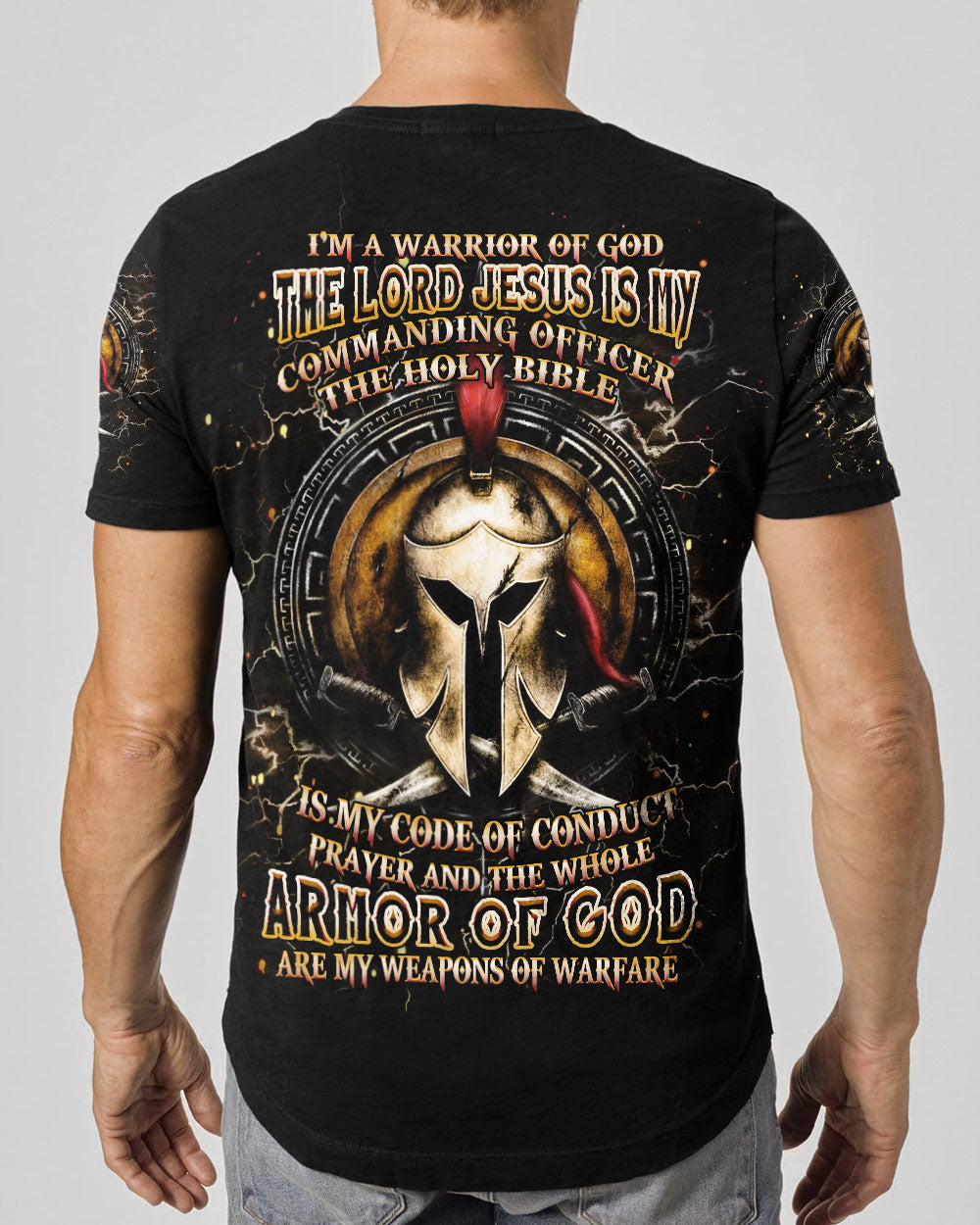 I'm A Warrior Of God Men's All Over Print Shirt - Yhhn0204253
