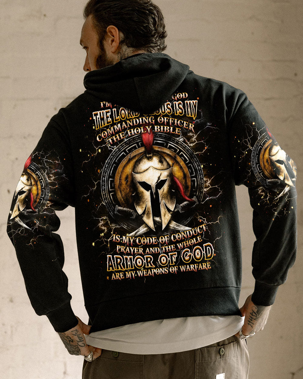 I'm A Warrior Of God Men's All Over Print Shirt - Yhhn0204253