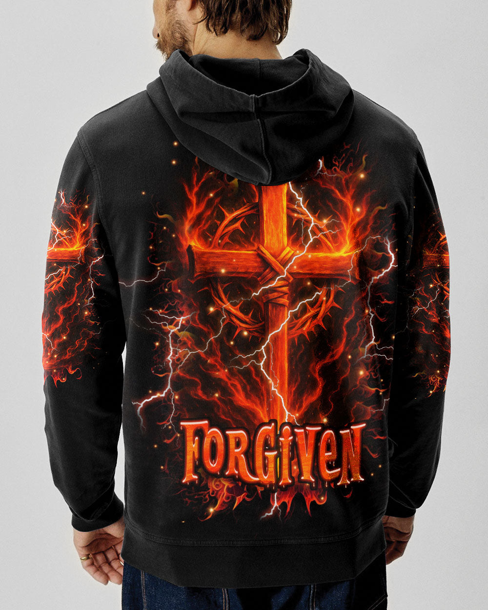Forgiven Men's All Over Print Shirt - Yhhn026354