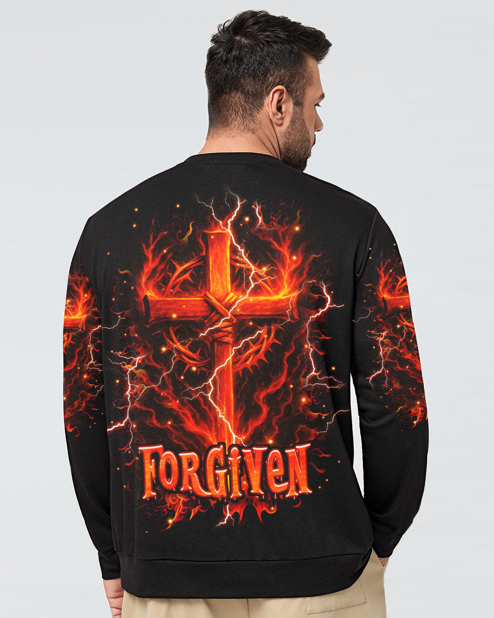 Forgiven Men's All Over Print Shirt - Yhhn026354