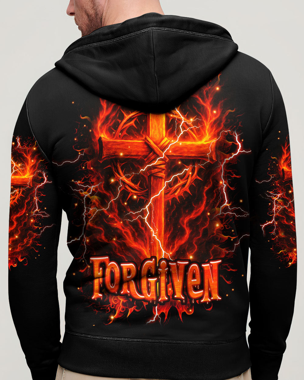 Forgiven Men's All Over Print Shirt - Yhhn026354