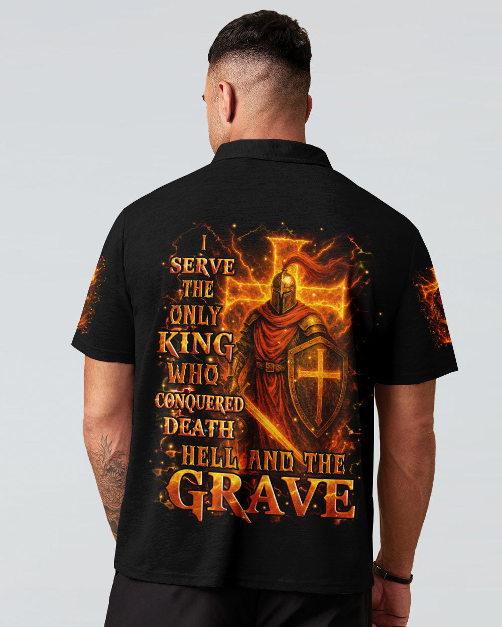 I Serve The Only King Men's All Over Print Shirt - Yhhn0306254