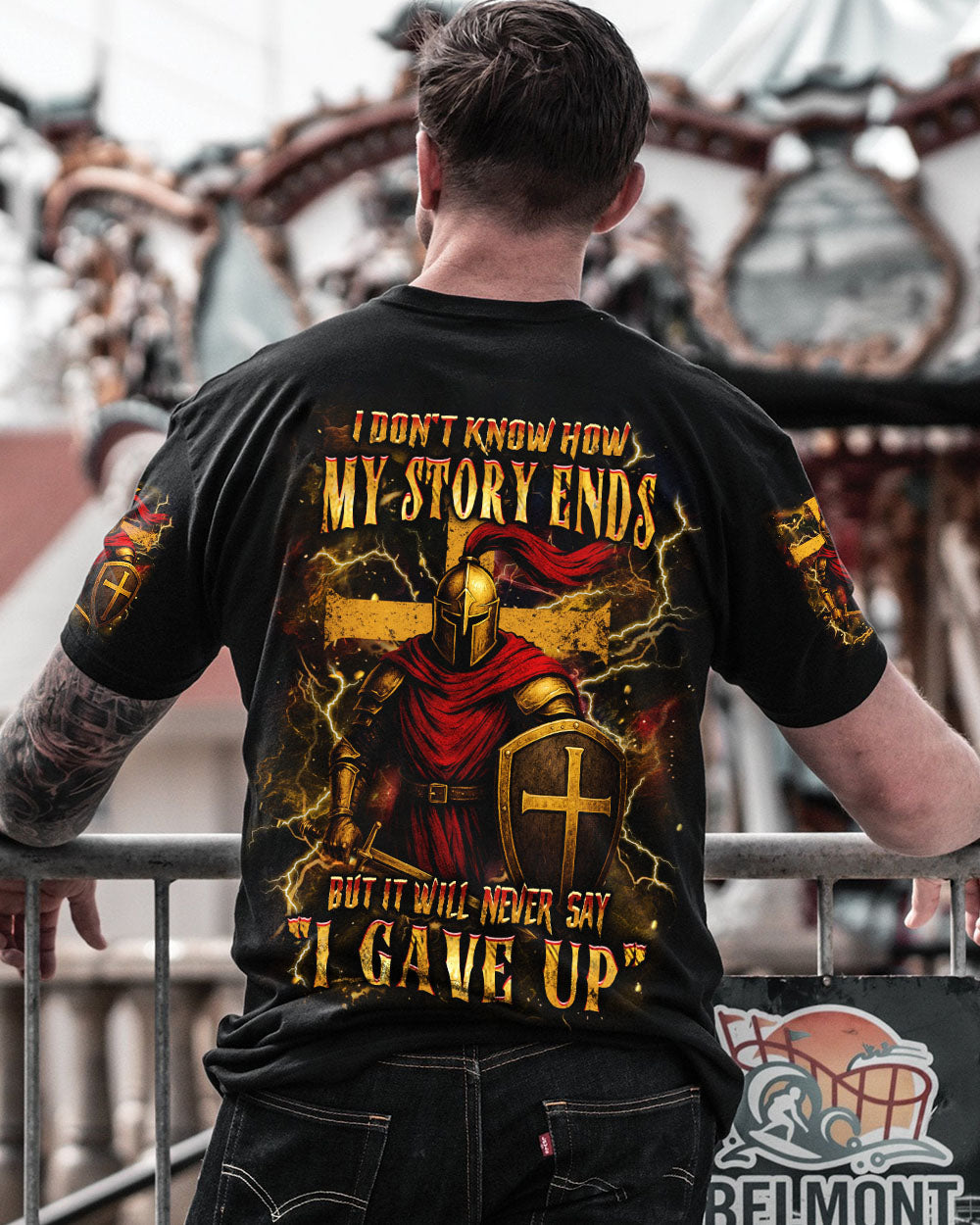 I Don't Know How My Story Ends Warrior Men's All Over Print Shirt - Yhhn0406254