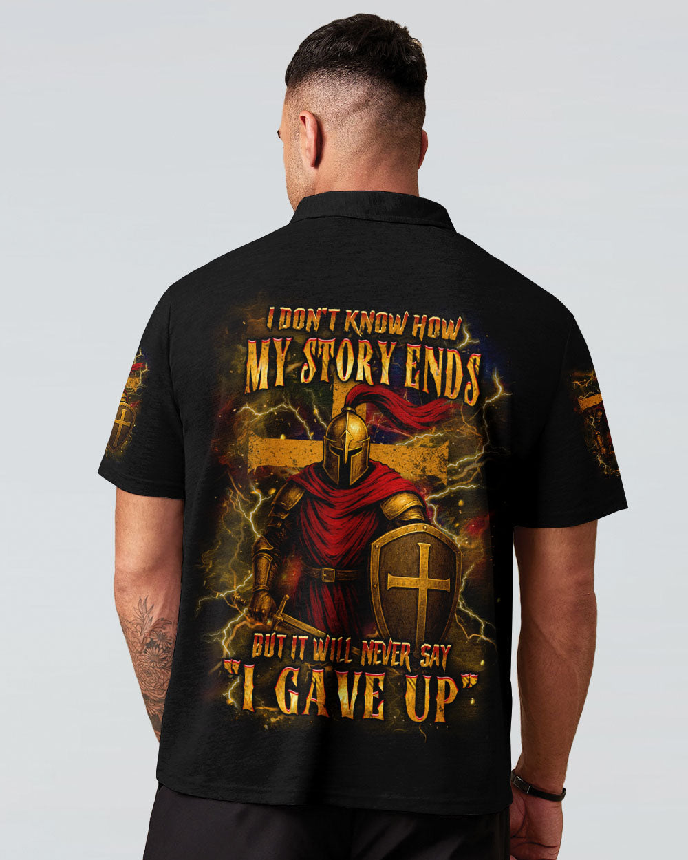 I Don't Know How My Story Ends Warrior Men's All Over Print Shirt - Yhhn0406254