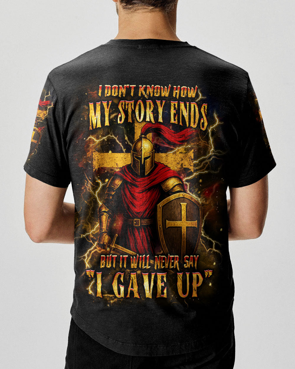 I Don't Know How My Story Ends Warrior Men's All Over Print Shirt - Yhhn0406254