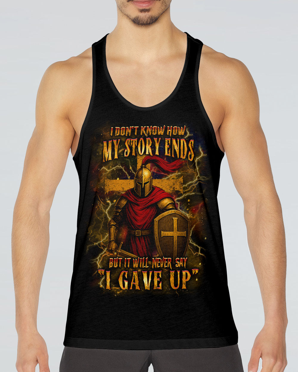 I Don't Know How My Story Ends Warrior Men's All Over Print Shirt - Yhhn0406254