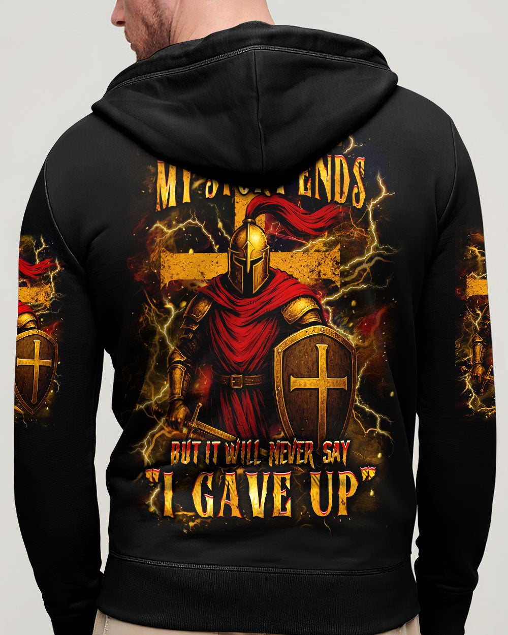 I Don't Know How My Story Ends Warrior Men's All Over Print Shirt - Yhhn0406254