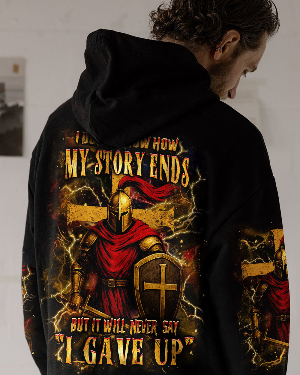 I Don't Know How My Story Ends Warrior Men's All Over Print Shirt - Yhhn0406254