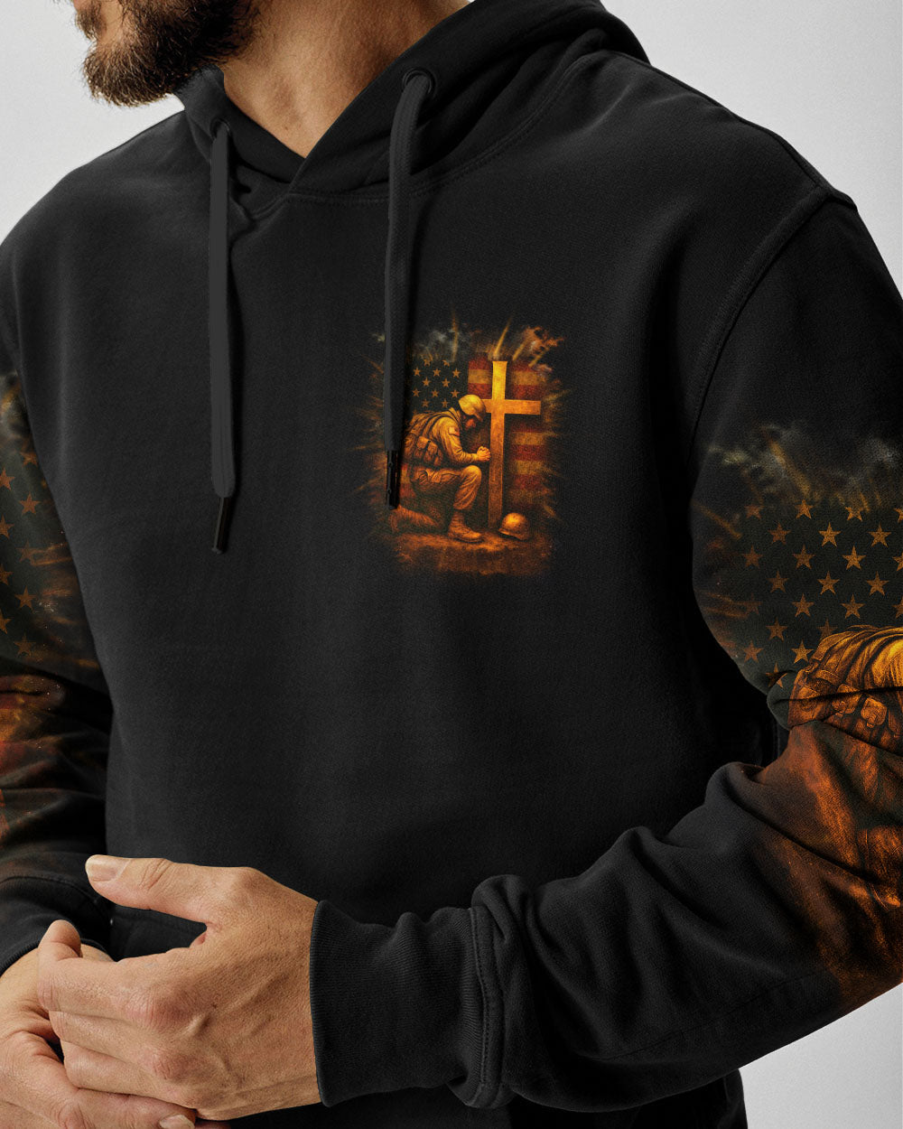 Stand For The Flag Kneel For The Cross Men's All Over Print Shirt - Yhhn0506254