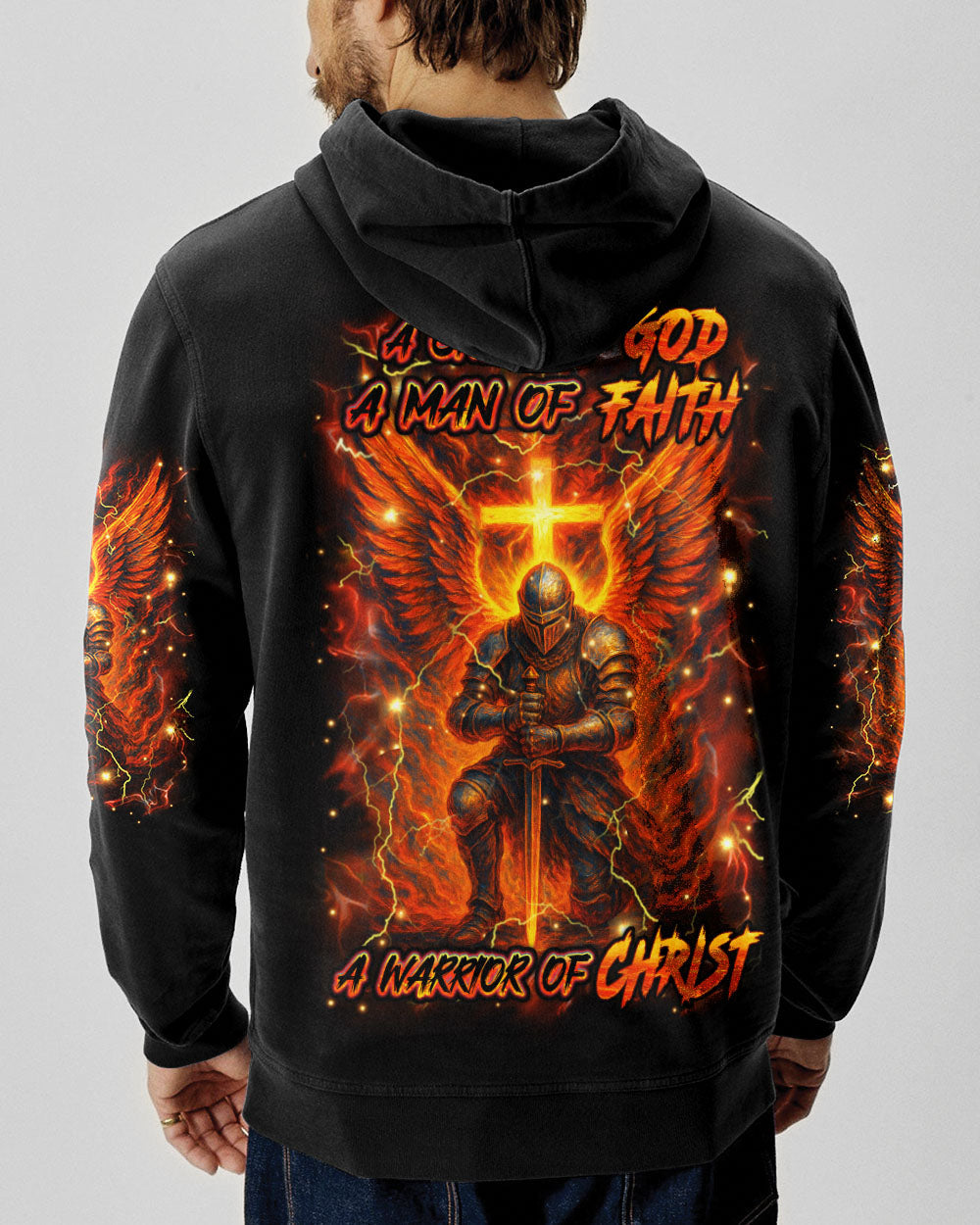 A Warrior Of Christ Men's All Over Print Shirt - Yhhn0905254