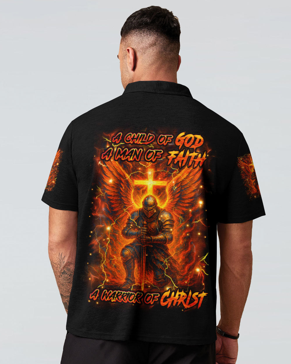 A Warrior Of Christ Men's All Over Print Shirt - Yhhn0905254