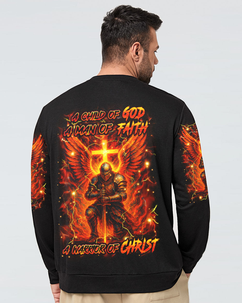 A Warrior Of Christ Men's All Over Print Shirt - Yhhn0905254