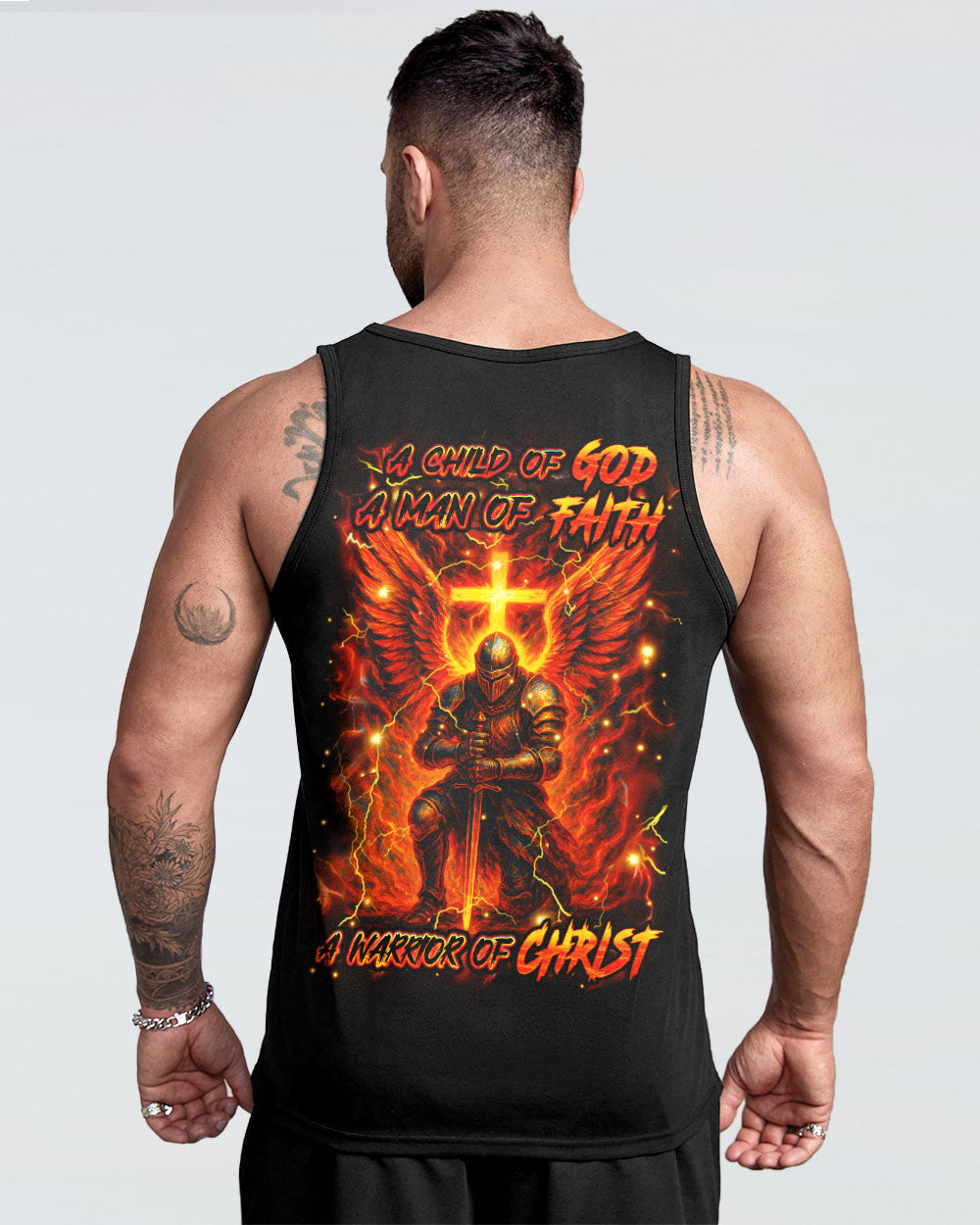 A Warrior Of Christ Men's All Over Print Shirt - Yhhn0905254