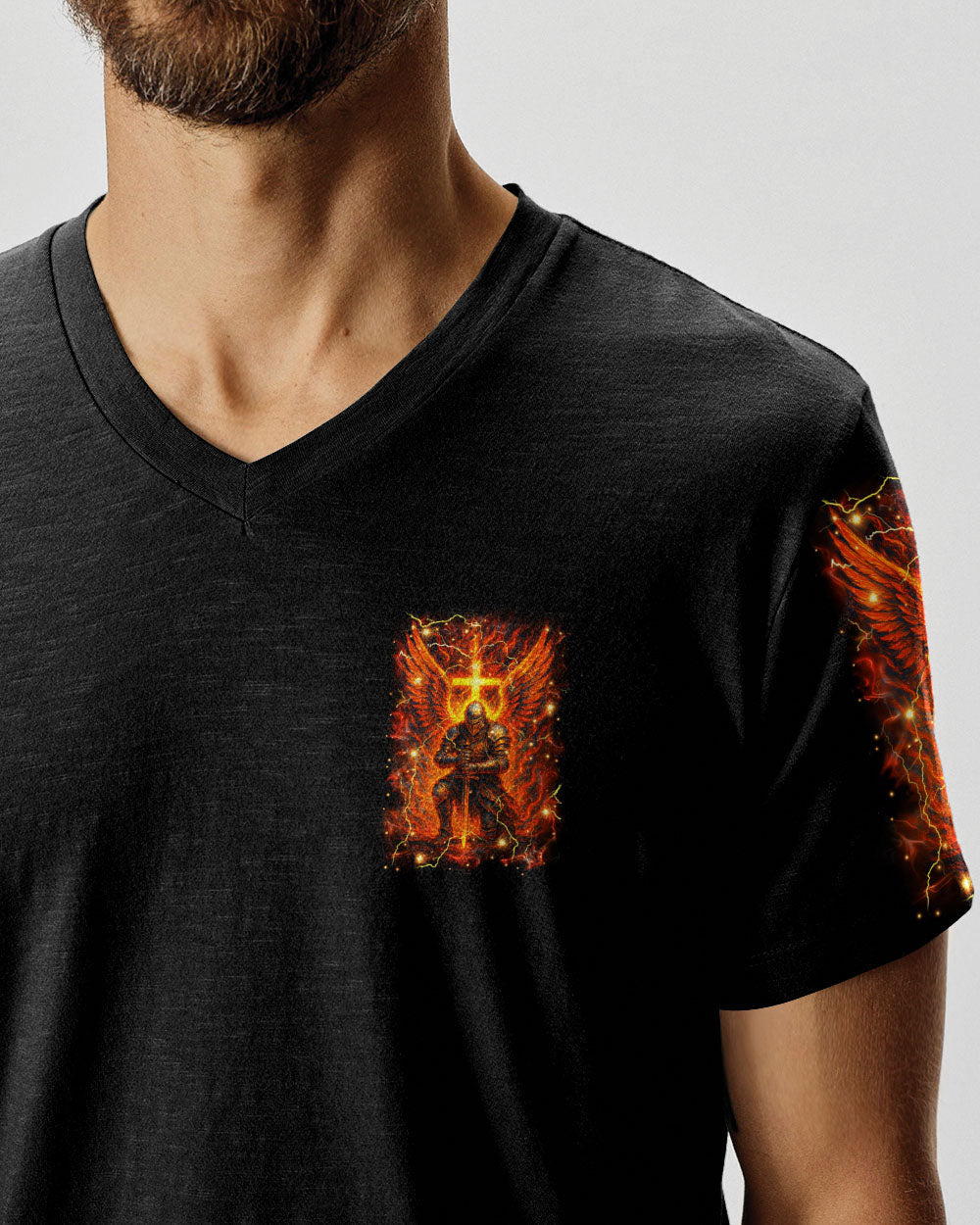 A Warrior Of Christ Men's All Over Print Shirt - Yhhn0905254