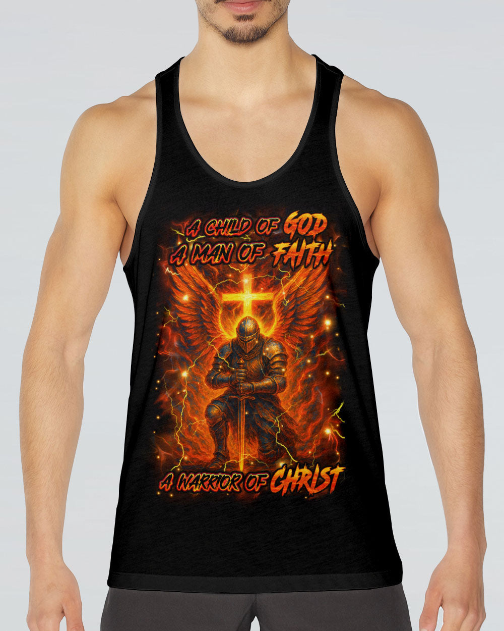 A Warrior Of Christ Men's All Over Print Shirt - Yhhn0905254