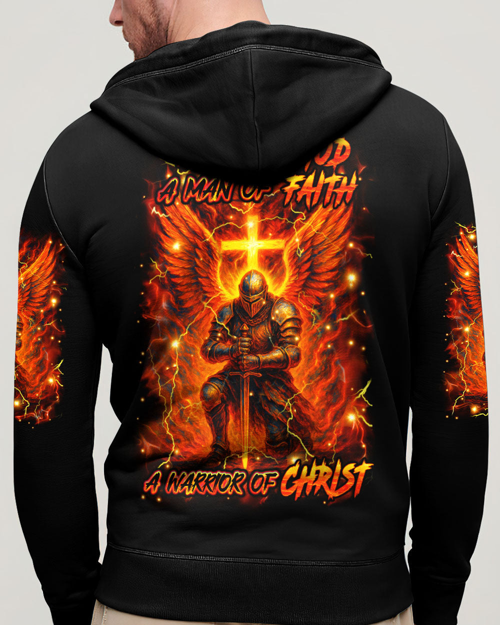 A Warrior Of Christ Men's All Over Print Shirt - Yhhn0905254