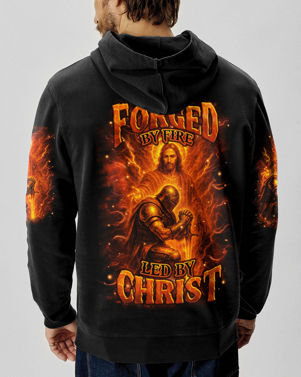 Forged By Fire Led By Christ Men's All Over Print Shirt - Yhhn0906253