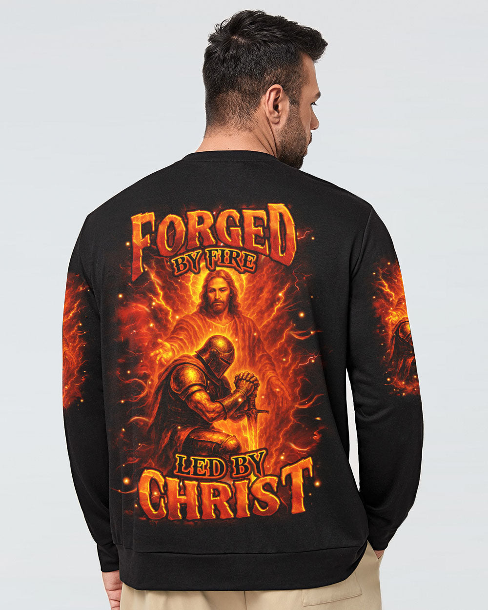 Forged By Fire Led By Christ Men's All Over Print Shirt - Yhhn0906253