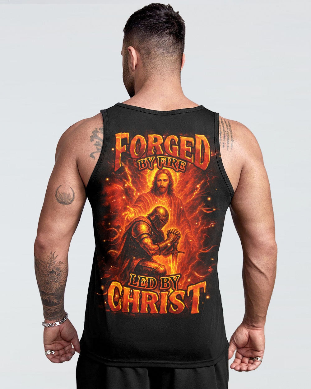 Forged By Fire Led By Christ Men's All Over Print Shirt - Yhhn0906253