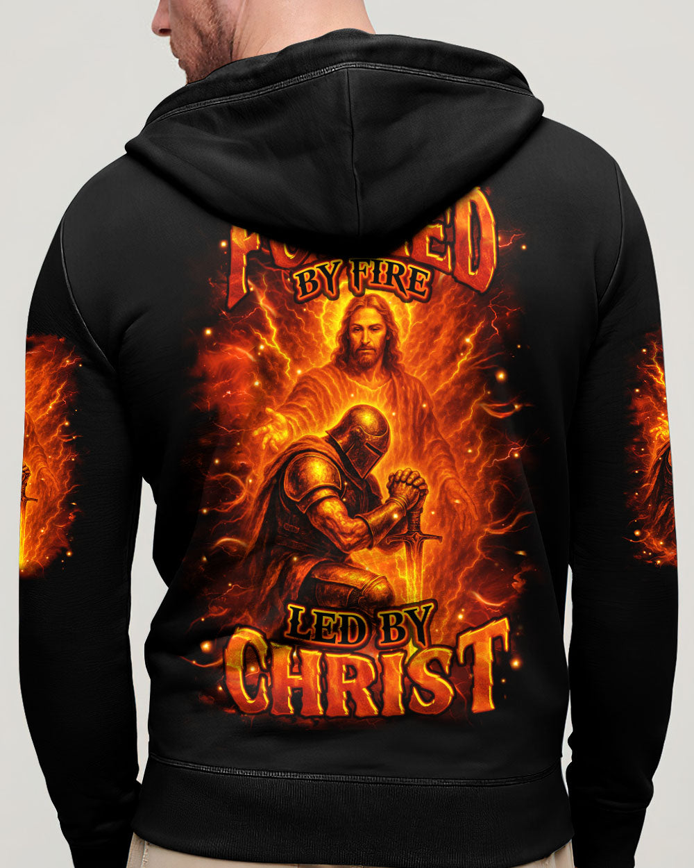 Forged By Fire Led By Christ Men's All Over Print Shirt - Yhhn0906253