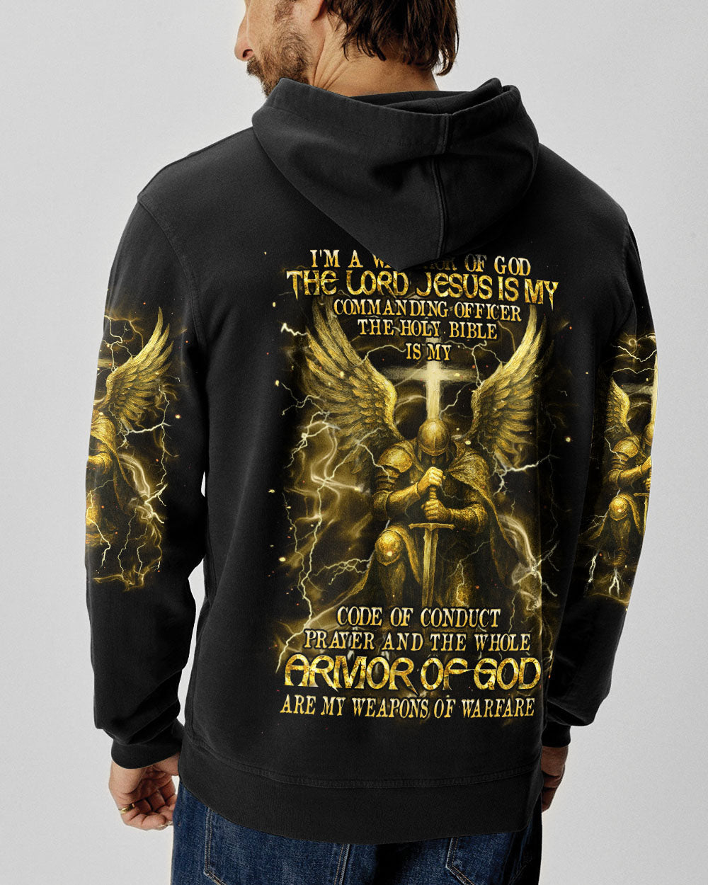 I'm A Warrior Of God Men's All Over Print Shirt - Yhhn1004254