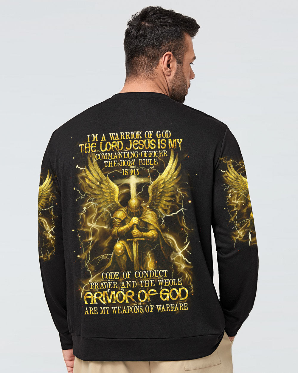 I'm A Warrior Of God Men's All Over Print Shirt - Yhhn1004254