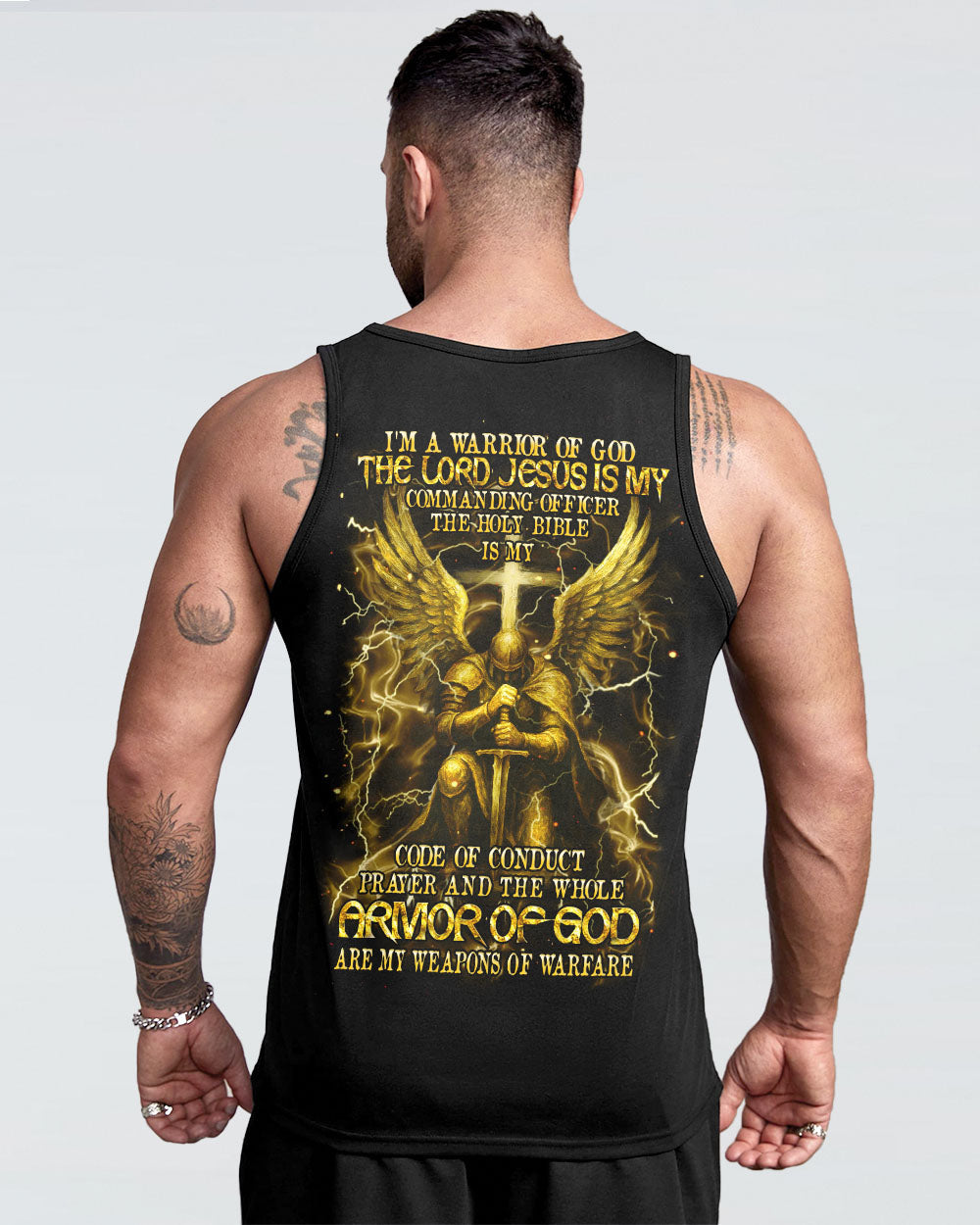 I'm A Warrior Of God Men's All Over Print Shirt - Yhhn1004254