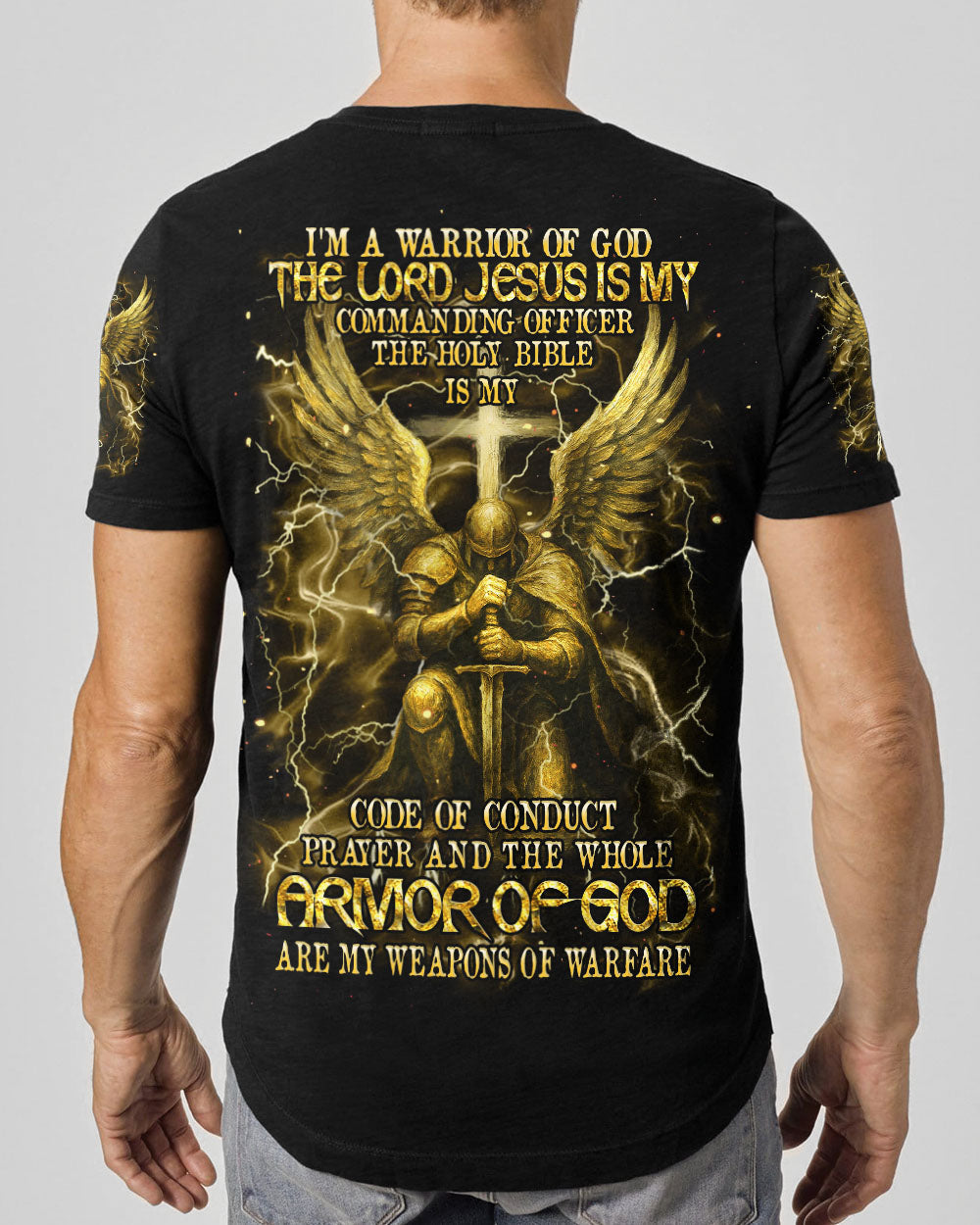 I'm A Warrior Of God Men's All Over Print Shirt - Yhhn1004254