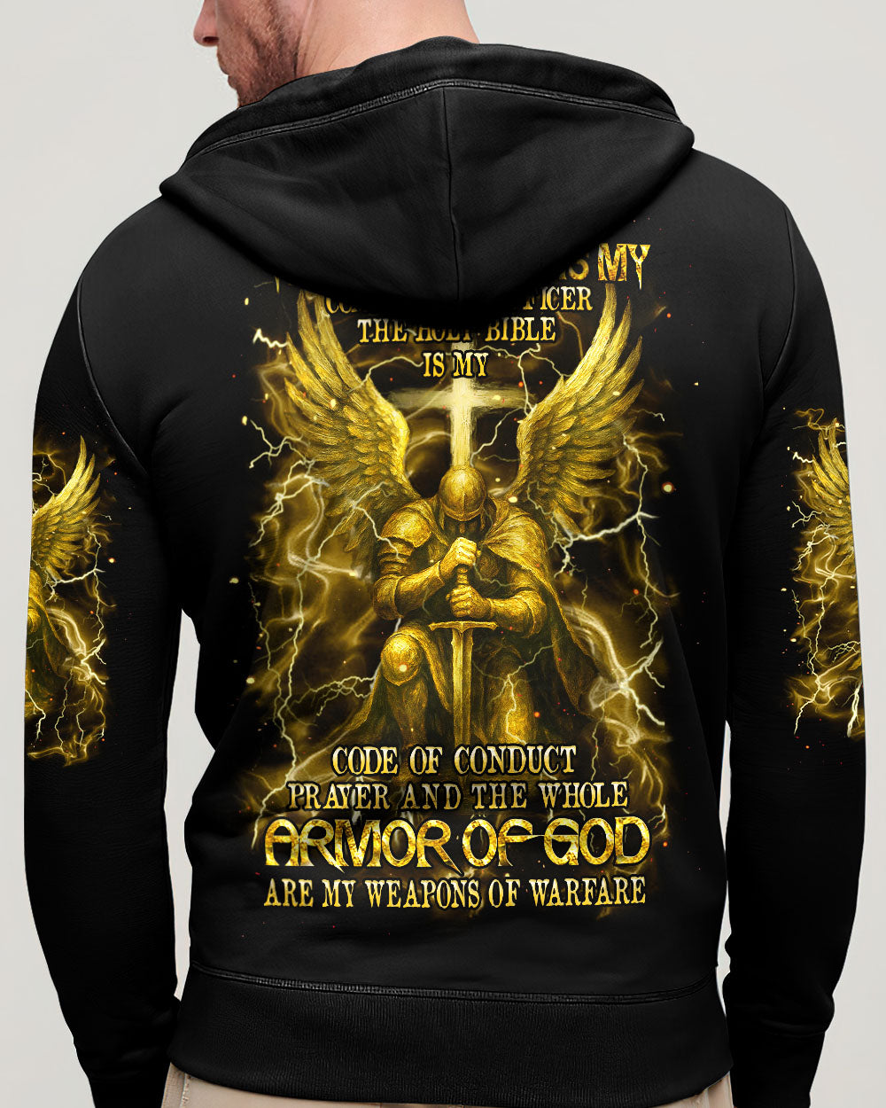 I'm A Warrior Of God Men's All Over Print Shirt - Yhhn1004254