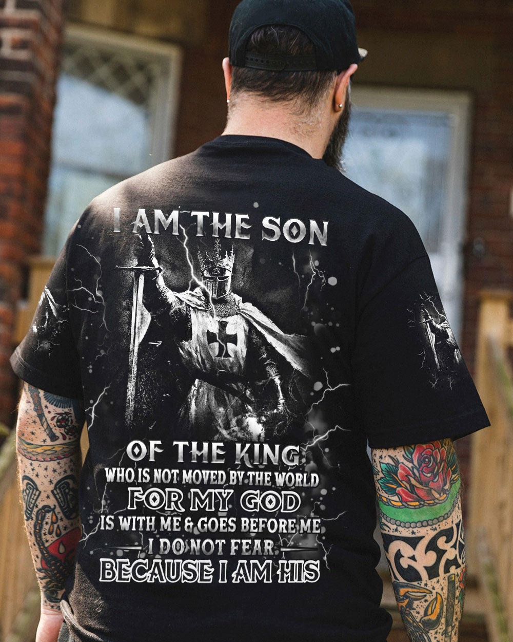 I Am The Son Of The King Men's All Over Print Shirt - Yhhn1103252