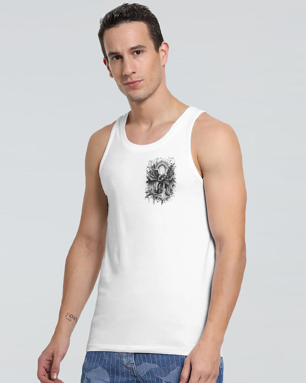 When God's Warriors Go Down On Their Knees Men's All Over Print Shirt - Yhhn1104253