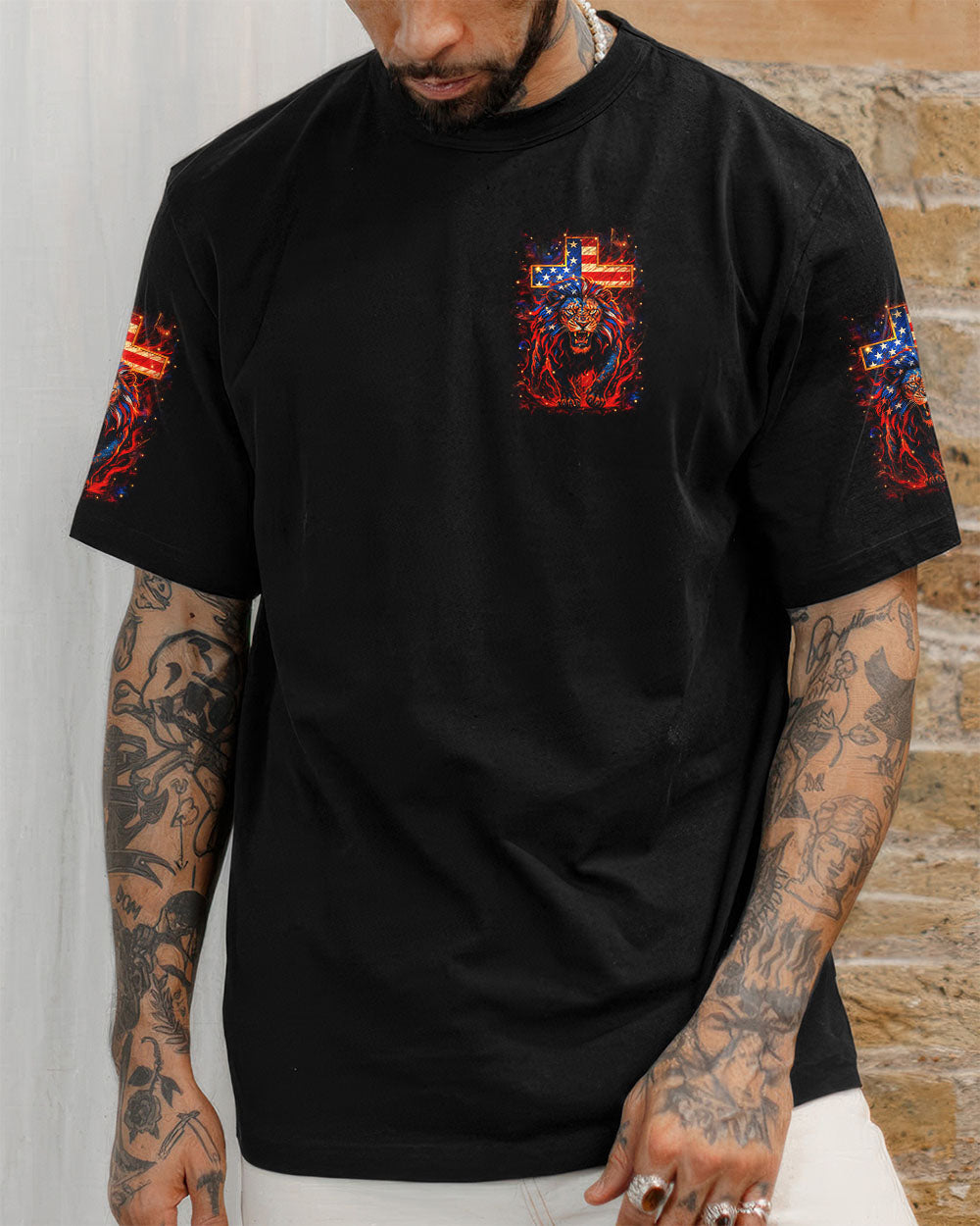 A Warrior Of Christ Men's All Over Print Shirt - Yhhn1306251