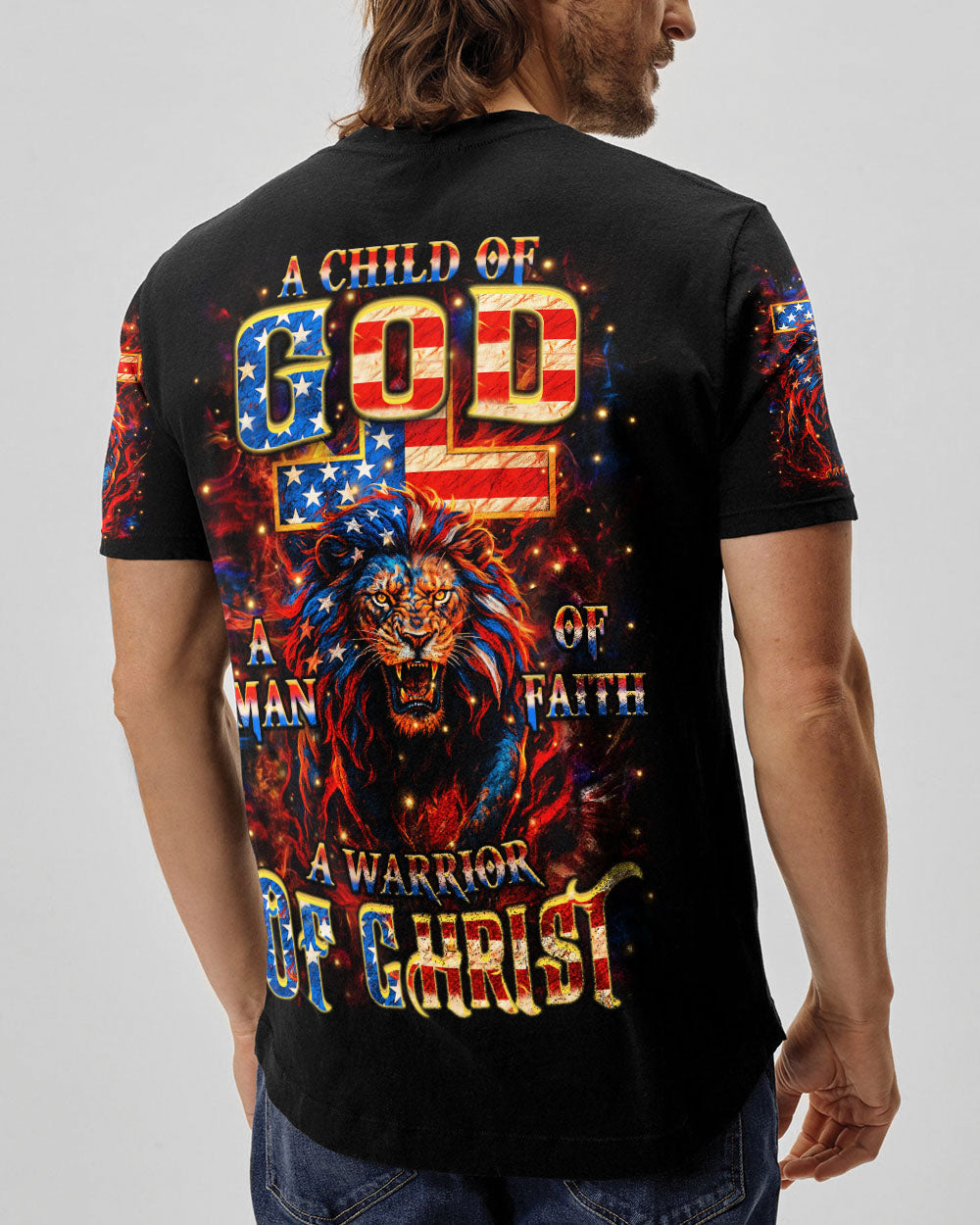A Warrior Of Christ Men's All Over Print Shirt - Yhhn1306251