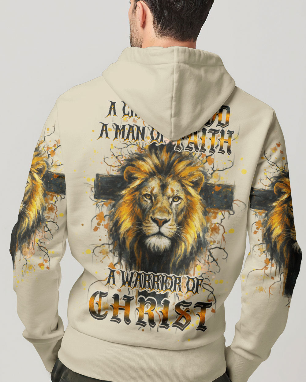 A Warrior Of Christ Men's All Over Print Shirt - Yhhn1405243